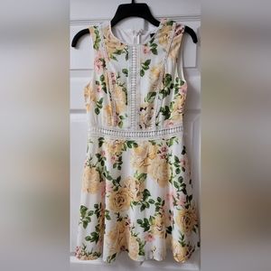 Juniors Disney Princess Brand Spring Floral Dress Size XS